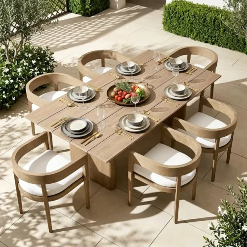 DINING TABLE AND CHAIRS